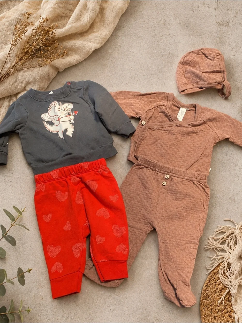 2 Outfit Sets For Infant